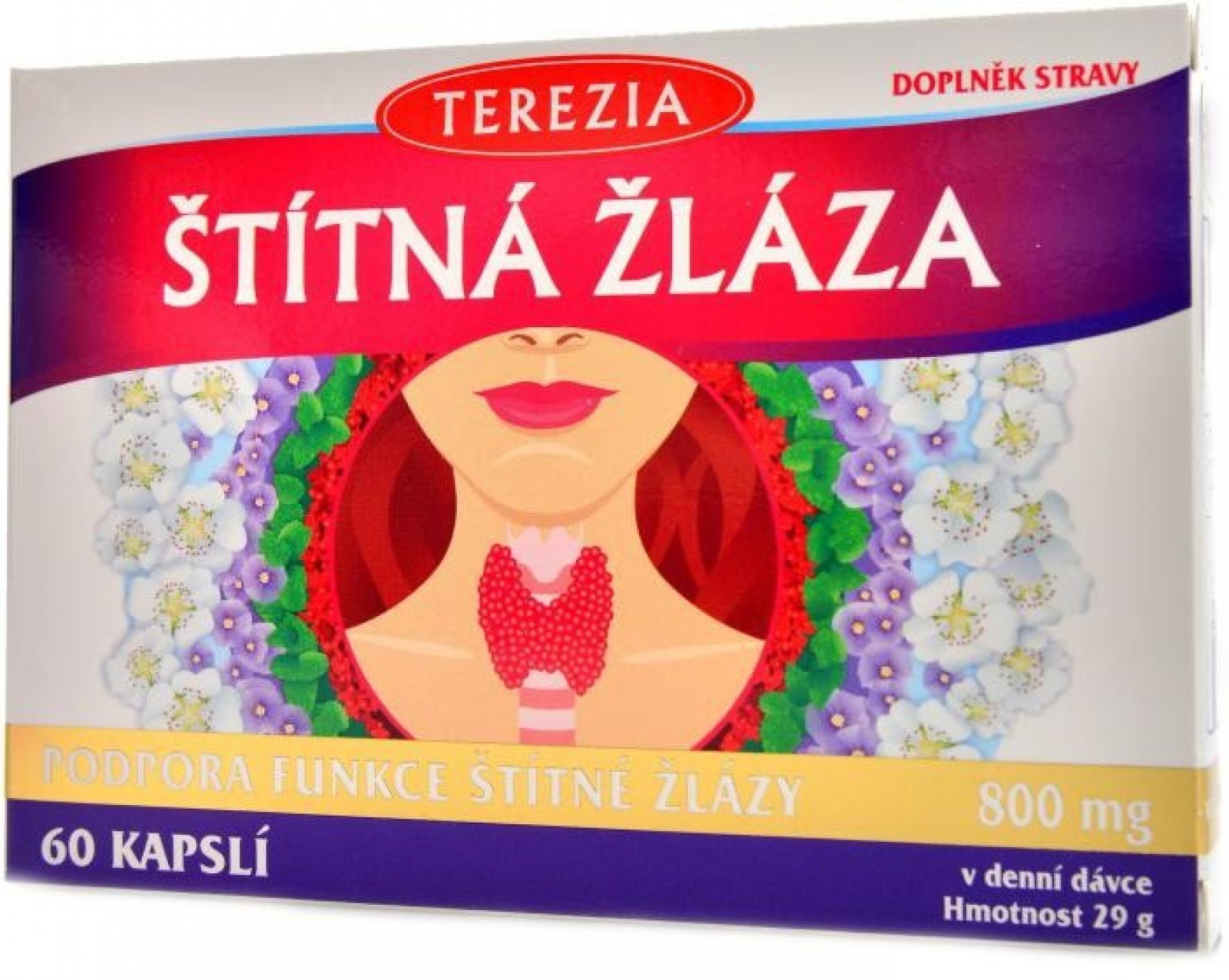 Terezia ŠTÍTNÁ ŽLÁZA 60 kapslí